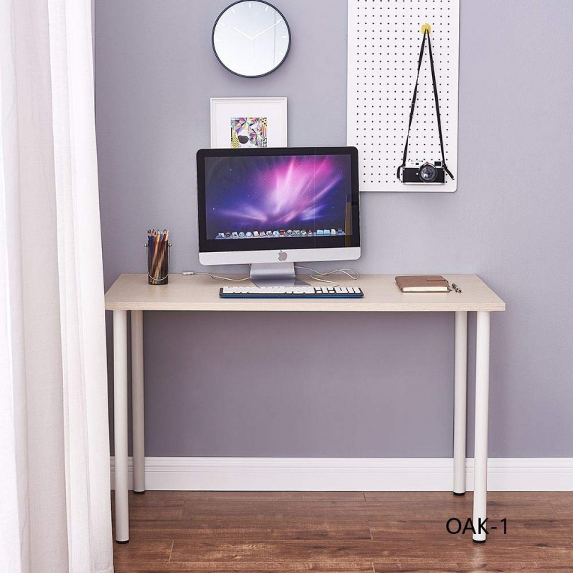 Computer Desk Home Office Table Furniture Study Workstation Adjustable Desk 120x60x74cm