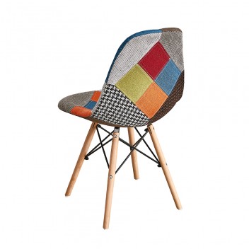 Aalishaan Patchwork Armless Dining Chair