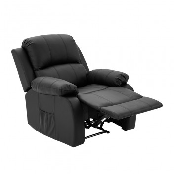 Leather Reclining Sofa Single Recliner