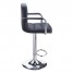 Cuban Bar Stool Gas Lift with Armrest Chrome Footrest Base Cuban Bar Stool Gas Lift with Armrest Chrome Footrest Base
