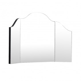 Large Vanity Trifold Makeup Mirror, 3 Side Folding Tabletop Mirror for Bedrooms, Bathroom, Makeup Portable Cosmetic & Makeup Mirror