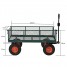 Panana Heavy Duty Large Garden Trolley Cart Truck 4 Wheel Transport Metal Wheelbarrow - Custom H2 by Opencart SEO Pack PRO