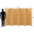 8 Panel Folding Room Divider Freestanding Screen Privacy Hand Made Wall Divider