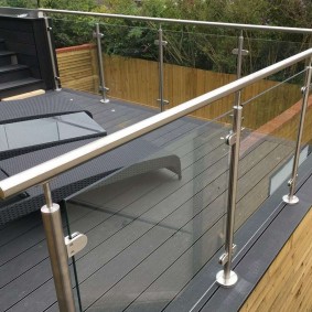 Panana Stainless Steel Balustrade Posts Grade 304 with Glass Clamps Rubbers & End Caps Landing Staircase Various Options