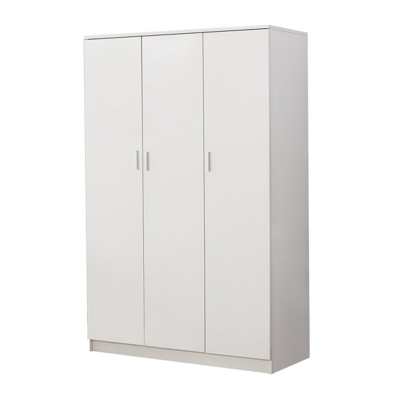 Wood Wardrobe 3 Door with Storage Shelves Wood Wardrobe 3 Door with Storage Shelves - Custom Alt by Opencart SEO Pack PRO