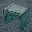 Millennia  Glass Nesting Tables