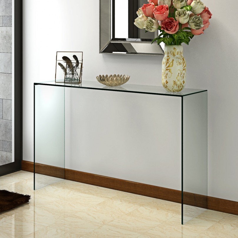 Honker Glass Console Table Honker Glass Console Table