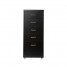 5-Drawer Steel Filing Cabinet with Castors 5-Drawer Steel Filing Cabinet with Castors