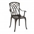 Metal Cast Aluminium Garden Furniture Patio Set With Cushions - Custom Alt by Opencart SEO Pack PRO