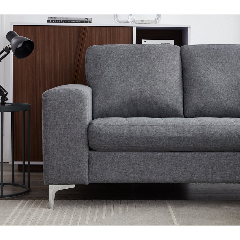 2 Seater Sofa with Ottoman