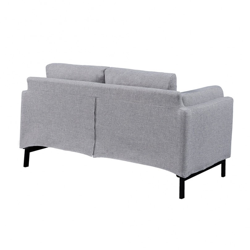 2 Seater Linen Fabric Sofa