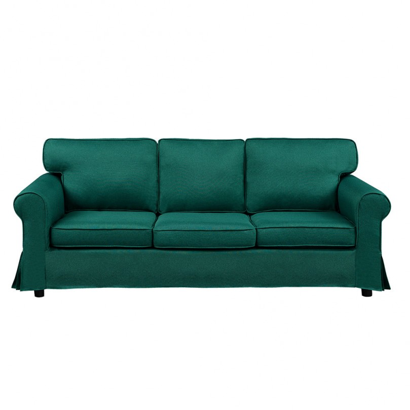 3-Seater Fabric Sofa for Living Room