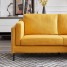 3 Seater Linen Fabric Sofa
