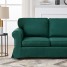 2-Seater Modern Fabric Studio Sofa