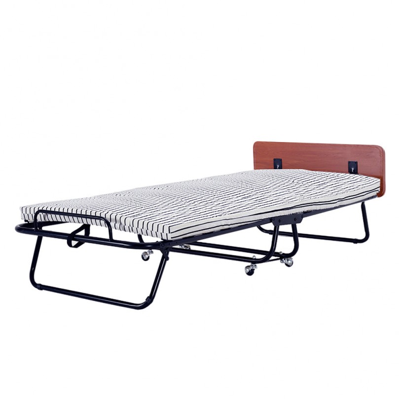 Single Folding Cot Bed with Mattress - Custom Alt by Opencart SEO Pack PRO