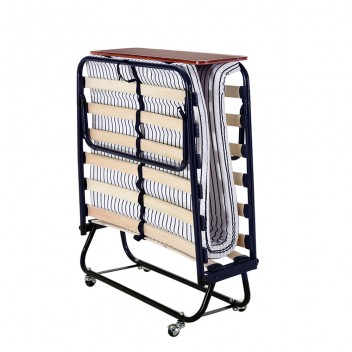 Single Folding Cot Bed with Mattress