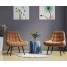 Florante Velvet Tufted Accent Chair