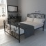 El Canto 4ft6 Classic Double Metal Bed Frame