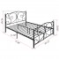 El Canto 4ft6 Classic Double Metal Bed Frame El Canto 4ft6 Classic Double Metal Bed Frame