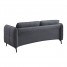 3 seater tufted linen grey settee 3 seater tufted linen grey settee