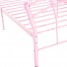 FOGG 3FT Pink Metal Bed Frame for Kids
