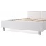White Faux Leather Bed Frame in Double & King Size White Faux Leather Bed Frame in Double & King Size