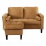 2-Seater Mordern Linen Fabric Corner Sofa