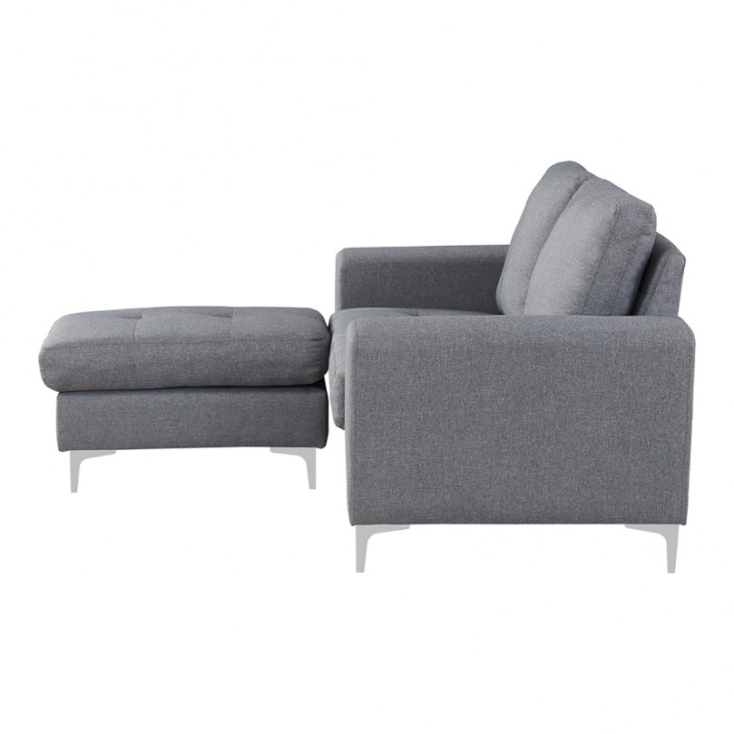 2 Seater Sofa with Ottoman