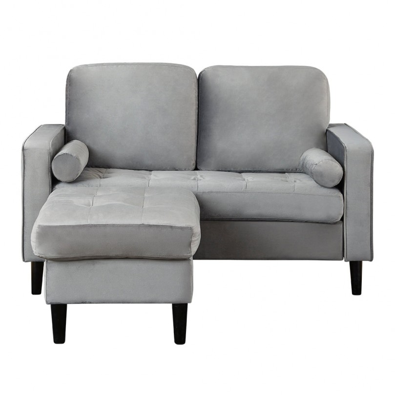 2-Seater Mordern Linen Fabric Corner Sofa 2-Seater Mordern Linen Fabric Corner Sofa