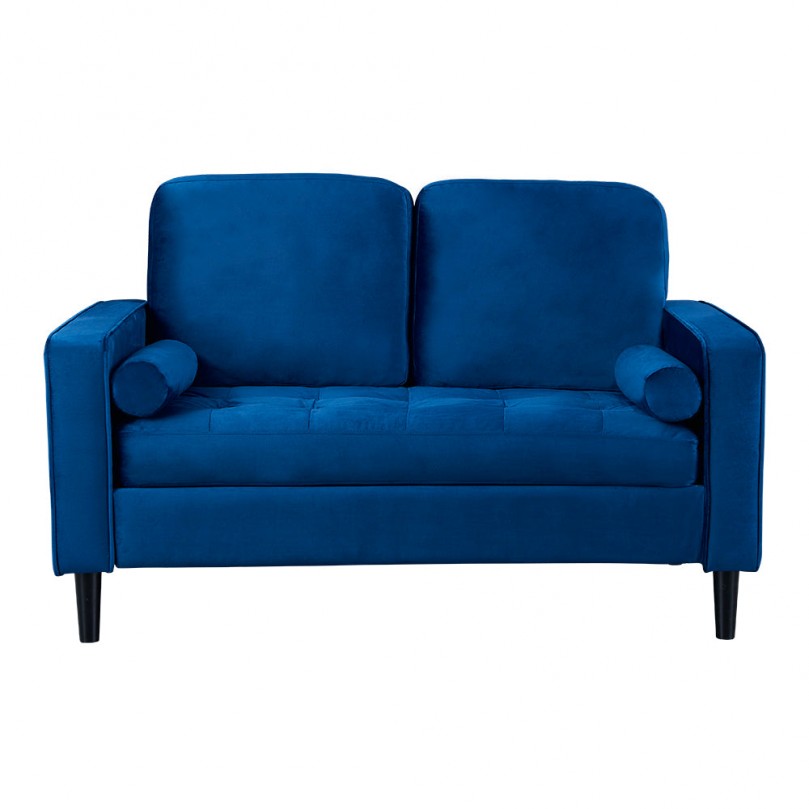 2-Seater Mordern Linen Fabric Corner Sofa