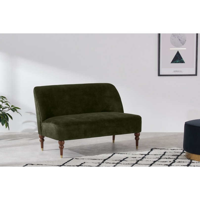 Panana 2 seater fabric sofa, periwinkle velvet JSJ - Custom Alt by Opencart SEO Pack PRO