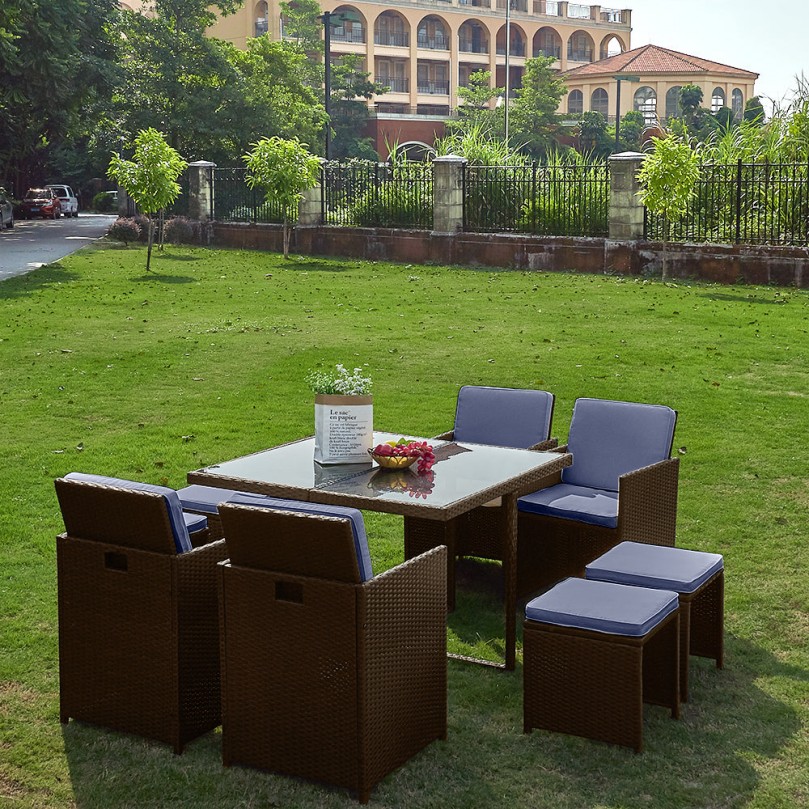 Cakewell 8 Seater Rattan Dining Table Set Cakewell 8 Seater Rattan Dining Table Set - Custom Alt by Opencart SEO Pack PRO