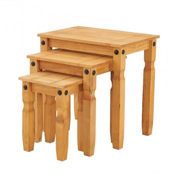 Nest of 3 Tables, Corona nesting tables small tables for small spaces side table living room