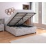 Sparkle Storage Double Bed Silver