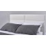 White Faux Leather Bed Frame in Double & King Size
