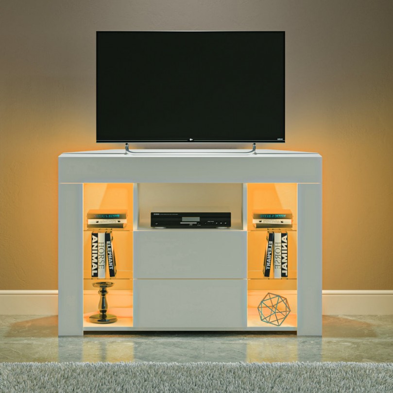 Nicolt 100cm TV Stand with LED light