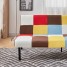 Modern 3 Seater Sofa Bed Sofa Couch Settee Sleeper for Living Room Guest Bed Multi Coloured Fabric Sofa Modern 3 Seater Sofa Bed Sofa Couch Settee Sleeper for Living Room Guest Bed Multi Coloured Fabric Sofa