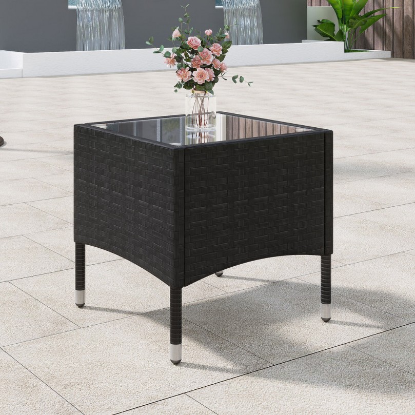 Gristle 3-Piece Outdoor Rattan Furniture Set - Custom Alt by Opencart SEO Pack PRO