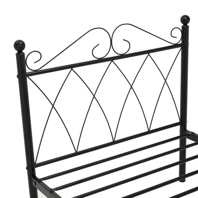 Solidray 3ft French Style Metal Bed Frame