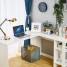 SnapCrowd  Corner Desk with Storage