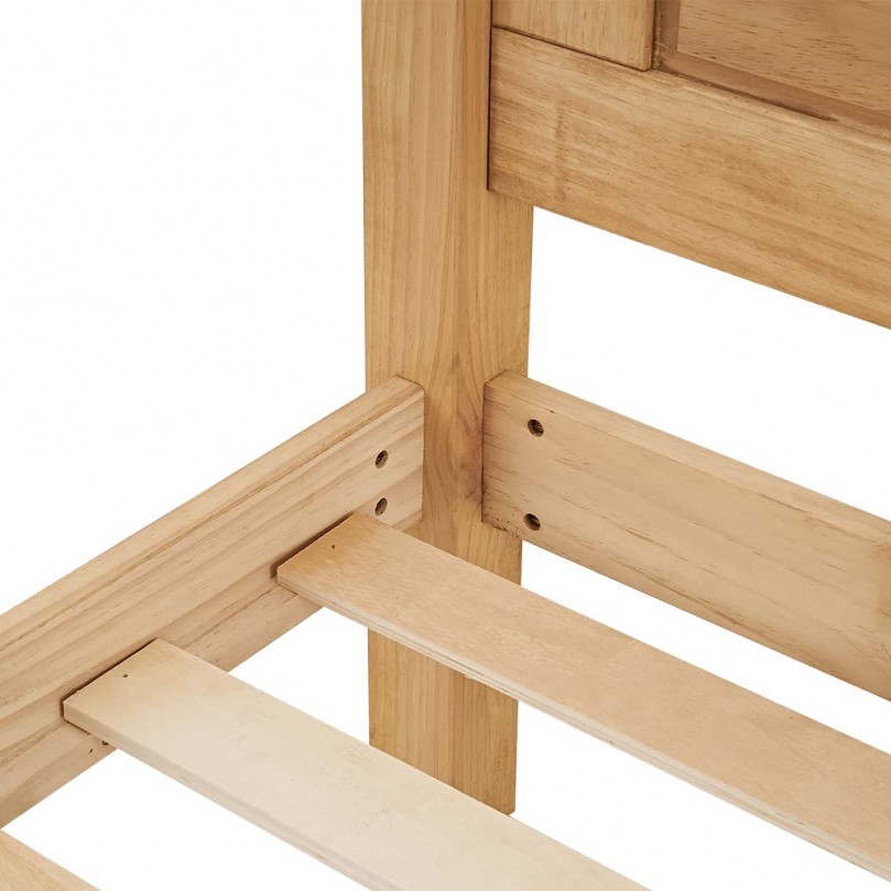 Corona Single & Double Bed, Solid Pine Wood beds End Bed Frame Corona Single & Double Bed, Solid Pine Wood beds End Bed Frame