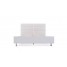 White Faux Leather Bed Frame in Double & King Size White Faux Leather Bed Frame in Double & King Size