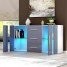 Gloss Sideboard with LED Lights