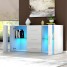 Gloss Sideboard with LED Lights