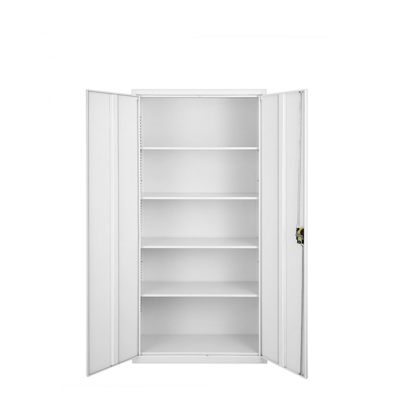 White Storage Cabinet 5-Tier, File Cabinet Furniture