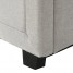 Gaslift Fabric Wood Bed Frame with Storage Ottoman Double Bed Light Grey Gaslift Fabric Wood Bed Frame with Storage Ottoman Double Bed Light Grey