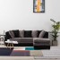 Modern 3 Seater Sofa Corner Sofa L Shaped Sofa Couch Settee with Footstool Fabric Sofa Left or Right Chaise Group Sofa Modern 3 Seater Sofa Corner Sofa L Shaped Sofa Couch Settee with Footstool Fabric Sofa Left or Right Chaise Group Sofa