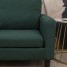 3 Seater Sofa with Footstool Fabric Corner Sofa Modern Left or Right Chaise Couch Settee for Lounge Living Room