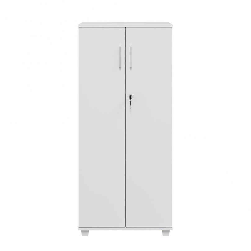 Office Storage Cabinet, 2 Door Engineered Wood Cupboard with Lock - Custom Alt by Opencart SEO Pack PRO