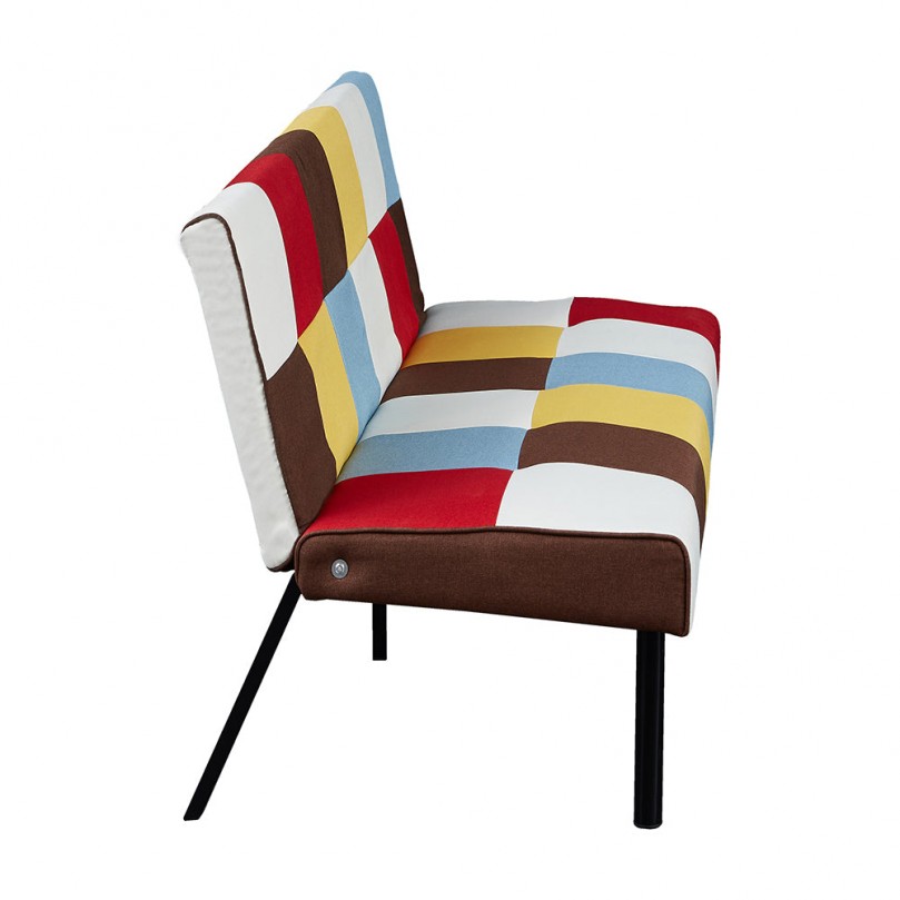 Modern 3 Seater Sofa Bed Sofa Couch Settee Sleeper for Living Room Guest Bed Multi Coloured Fabric Sofa Modern 3 Seater Sofa Bed Sofa Couch Settee Sleeper for Living Room Guest Bed Multi Coloured Fabric Sofa